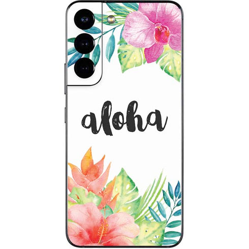 Aloha Tropical Galaxy S22 Skin